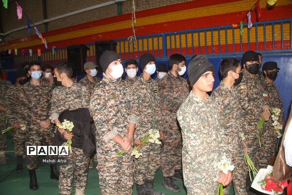 گلباران تمثال امام خمینی (ره) و شهدای انقلاب اسلامی شهرستان بهبهان