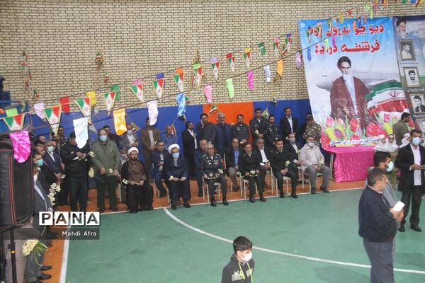 گلباران تمثال امام خمینی (ره) و شهدای انقلاب اسلامی شهرستان بهبهان