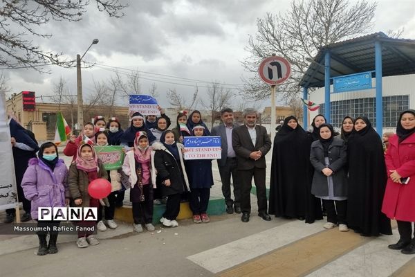 گلبانگ زنگ انقلاب در شهرستان گلبهار
