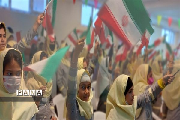 نواختن زنگ انقلاب در مدارس شهرستان نظراّباد