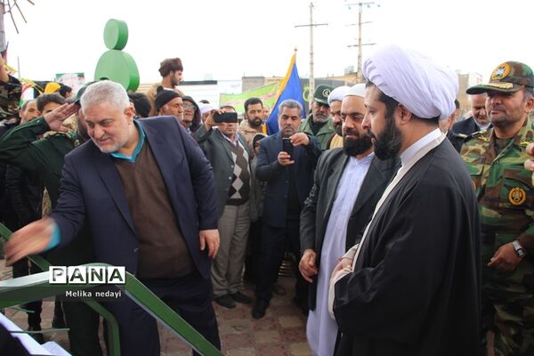 مراسم نمادین ورود امام خمینی(ره) و برنامه‌های دهه فجر در تربت جام