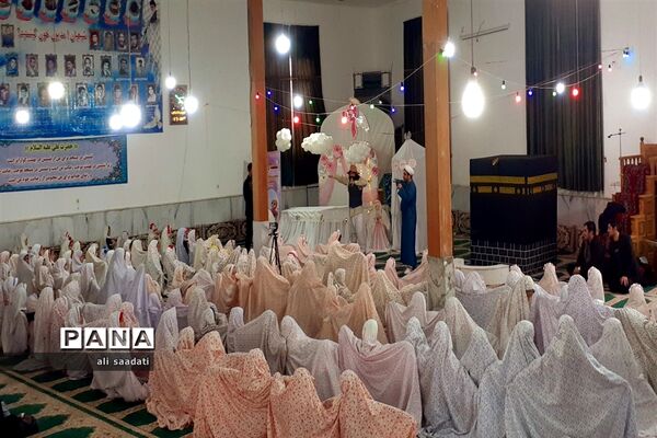برگزاری جشن بزرگ عبادت ویژه دانش‌آموزان دختر سراسر شهرستان کلات
