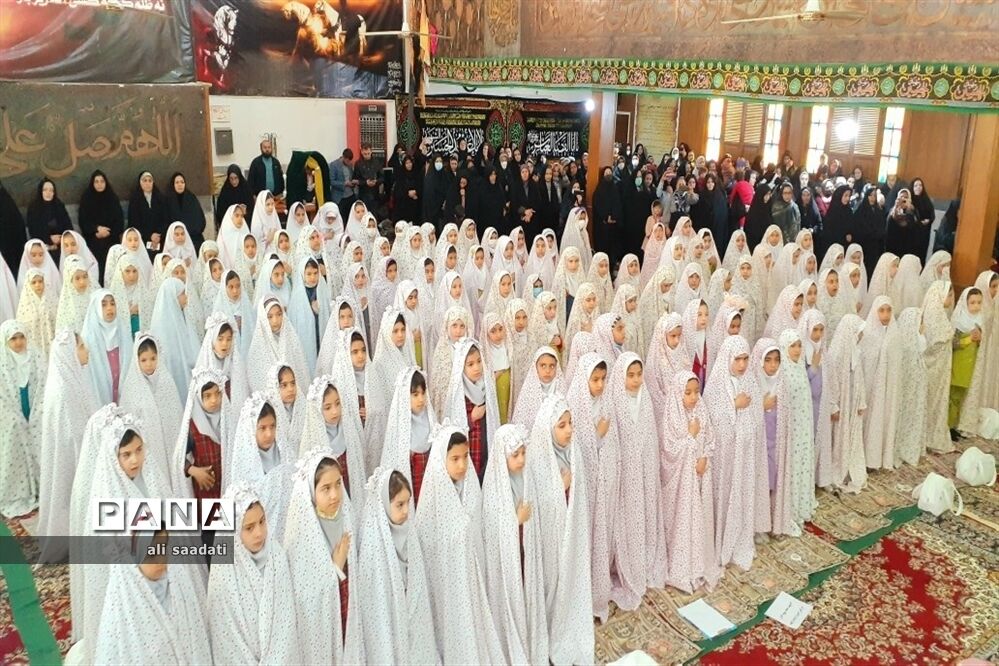 برگزاری جشن بزرگ عبادت ویژه دانش‌آموزان دختر سراسر شهرستان کلات