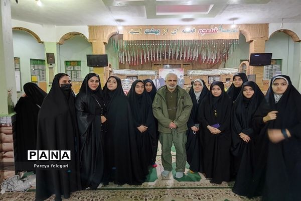 بازدید دختران دانش‌آموز شهرستان قرچک، از منطقه جنگی شلمچه و اروند رود