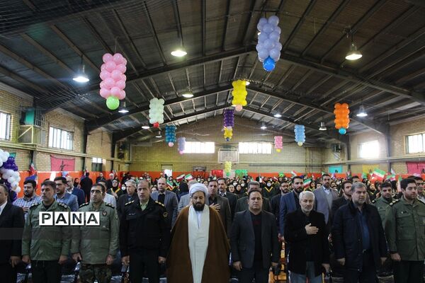 زنگ انقلاب در مدارس کرمانشاه همزمان با سراسر کشور نواخته شد