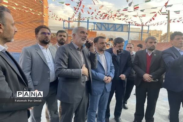 مراسم افتتاح دبستان خیرساز زمانیان اسلامشهر
