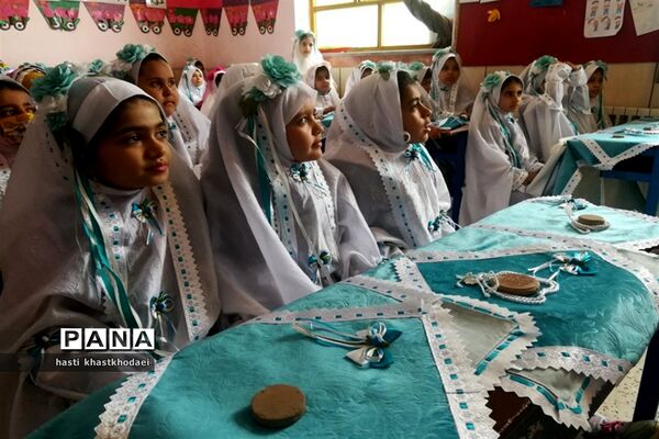 برگزاری جشن تکلیف فرشته‌های دبستان امام محمدباقر(ع) ناحیه 3 شیراز