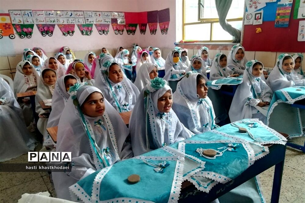 برگزاری جشن تکلیف فرشته‌های دبستان امام محمدباقر(ع) ناحیه 3 شیراز