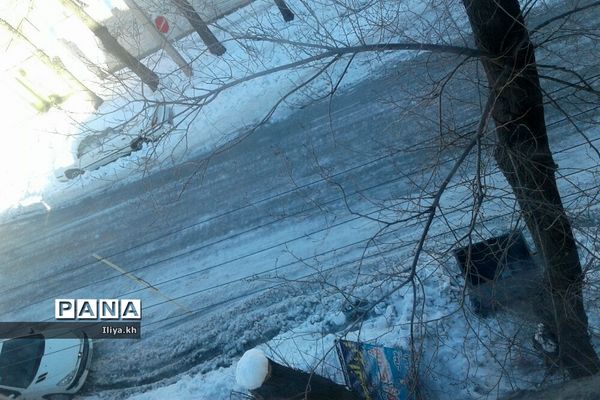 بارش سنگین برف در فارسان