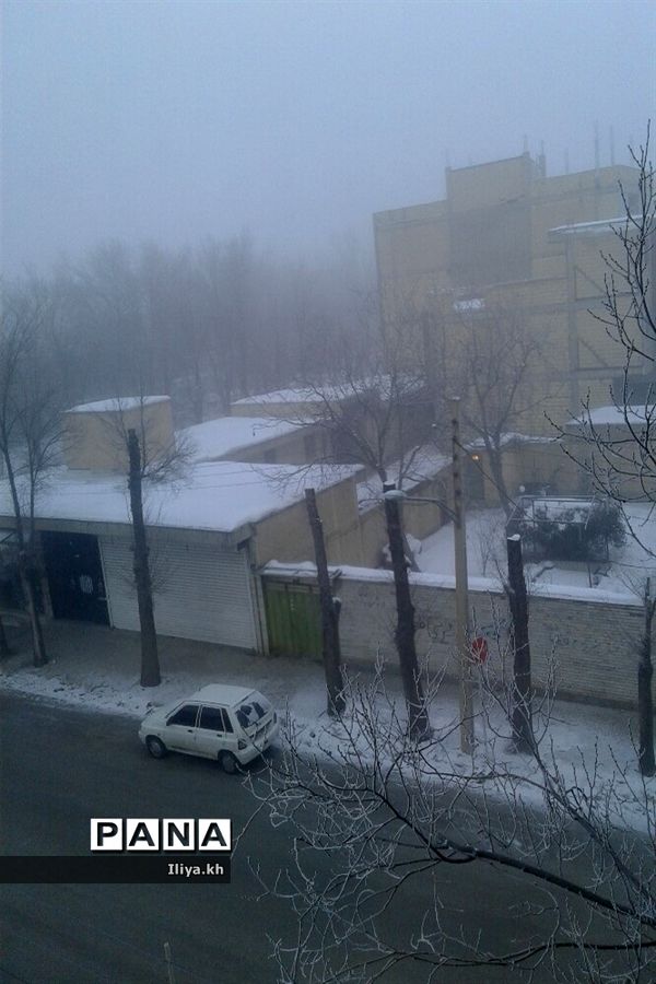 بارش سنگین برف در فارسان