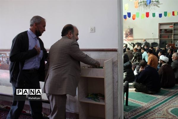 برگزاری نماز جمعه در روستای محمد آباد عرب‌ها بخش جوادآباد