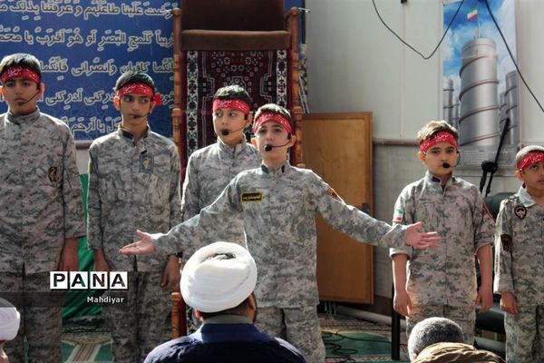برگزاری نماز جمعه در روستای محمد آباد عرب‌ها بخش جوادآباد