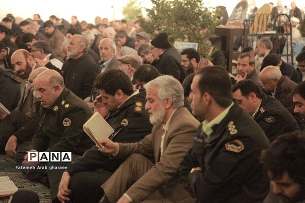 مراسم پرفیض ندبه خوانی در پاکدشت