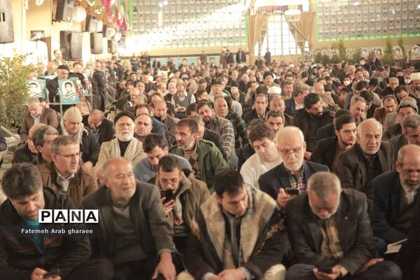 مراسم پرفیض ندبه خوانی در پاکدشت