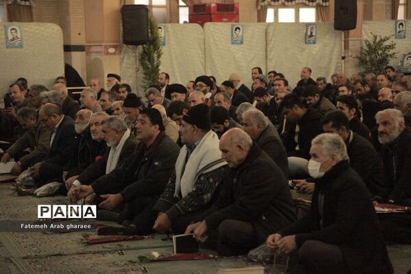 مراسم پرفیض ندبه خوانی در پاکدشت