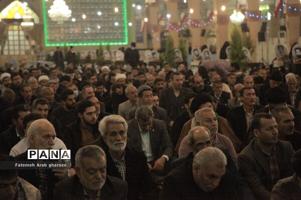 مراسم پرفیض ندبه خوانی در پاکدشت