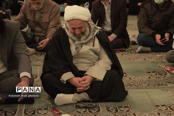 مراسم پرفیض ندبه خوانی در پاکدشت
