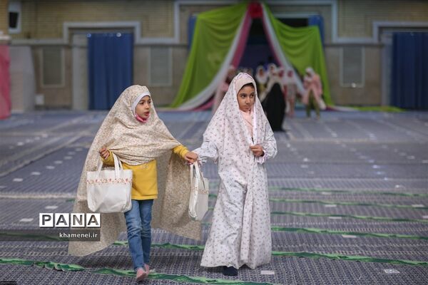 مراسم جشن تکلیف دختران دانش‌آموز به امامت رهبر معظم انقلاب