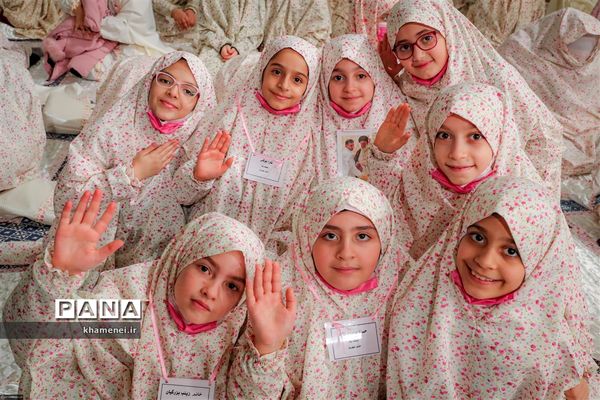مراسم جشن تکلیف دختران دانش‌آموز به امامت رهبر معظم انقلاب