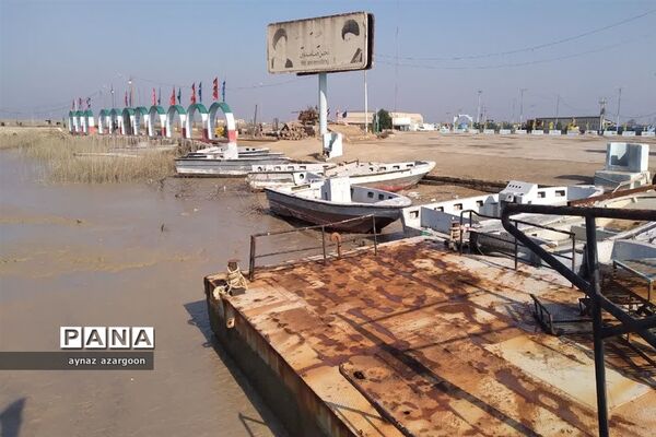 حضور دانش‌آموزان قائمشهری در اروندکنار