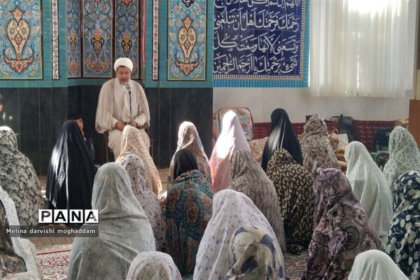 اعتکاف دانش‌آموزی در تربت‌جام