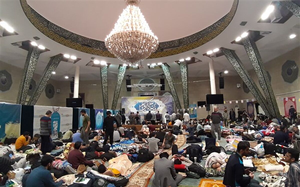استقبال کم‌نظیر دانشجویان کشور از مراسم معنوی اعتکاف