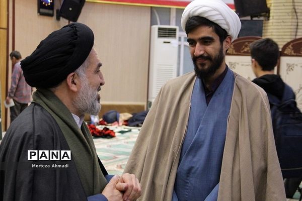 برگزاری مراسم اعتکاف دانش‌آموزان پسر مدارس شهرری