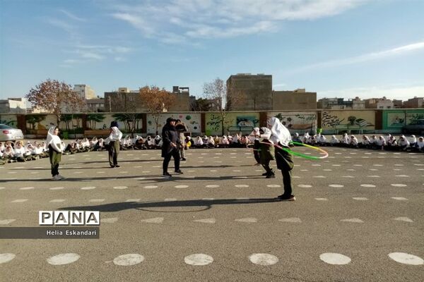 جشنواره ورزشی دانش‌آموزان و دبیران آموزشگاه الله اکبر اسلامشهر