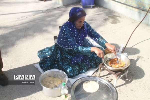 برگزاری جشنواره سنتی محلی در دبستان امام حسین(ع) شهرستان بهبهان