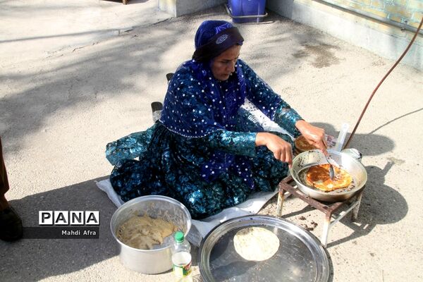 برگزاری جشنواره سنتی محلی در دبستان امام حسین(ع) شهرستان بهبهان