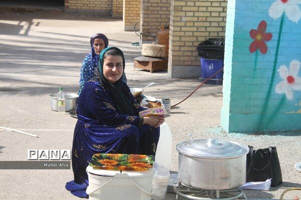 برگزاری جشنواره سنتی محلی در دبستان امام حسین(ع) شهرستان بهبهان