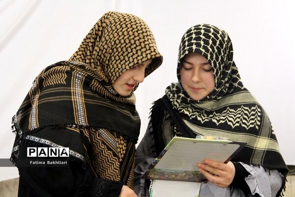 اعتکاف دختران در مسجد امام حسن عسگری(ع) ناحیه یک شهرری