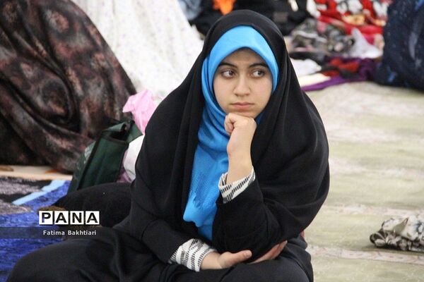 اعتکاف دختران در مسجد امام حسن عسگری(ع) ناحیه یک شهرری