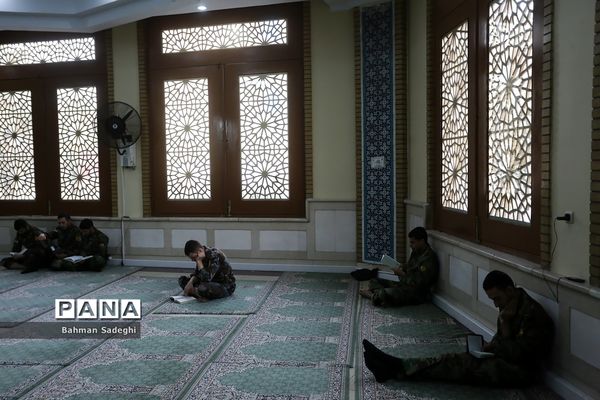آئین معنوی اعتکاف در دانشگاه افسری امام علی(ع)