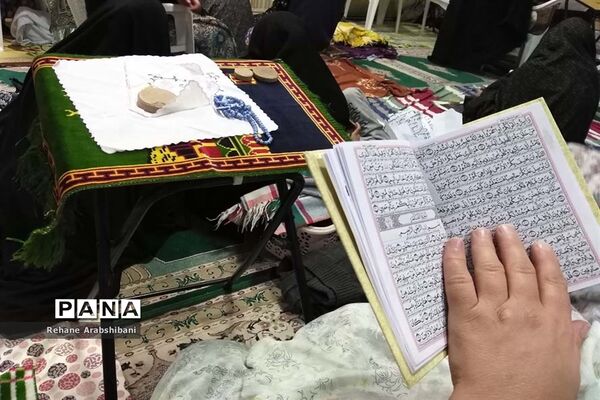 برگزاری مراسم معنوی اعتکاف در آباده