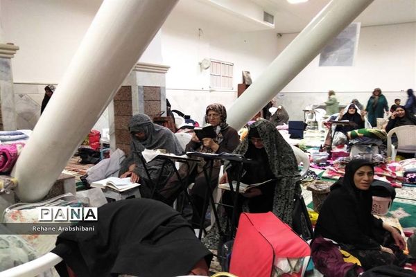 برگزاری مراسم معنوی اعتکاف در آباده