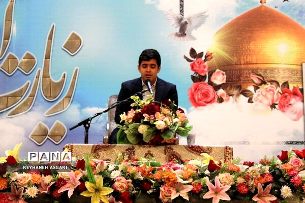 مراسم بدرقه اردوی «زیارت‌‌اولی‌ها» به مقصد مشهد مقدس