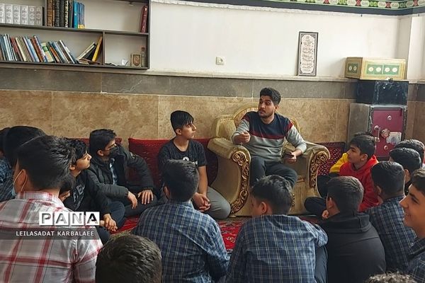 اعتکاف علمی دانش‌آموزان فشافویه