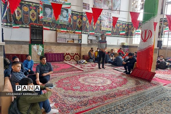 اعتکاف علمی دانش‌آموزان فشافویه