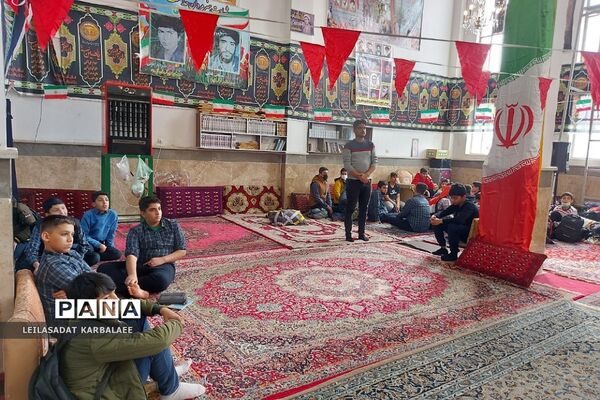 اعتکاف علمی دانش‌آموزان فشافویه