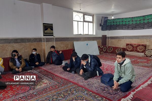 اعتکاف علمی دانش‌آموزان فشافویه