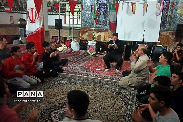 برگزاری اعتکاف ویژه دانش‌آموزان پسر فشافویه