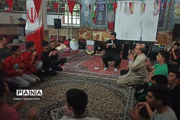 برگزاری اعتکاف ویژه دانش‌آموزان پسر فشافویه