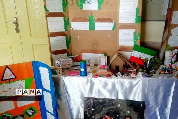نمایشگاه دست‌سازه‌ها و جابربن‌حیان در مدارس رودهن