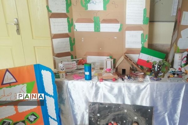 نمایشگاه دست‌سازه‌ها و جابربن‌حیان در مدارس رودهن