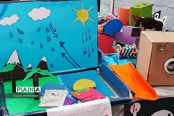 نمایشگاه دست‌سازه‌ها و جابربن‌حیان در مدارس رودهن