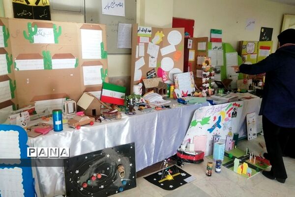 نمایشگاه دست‌سازه‌ها و جابربن‌حیان در مدارس رودهن
