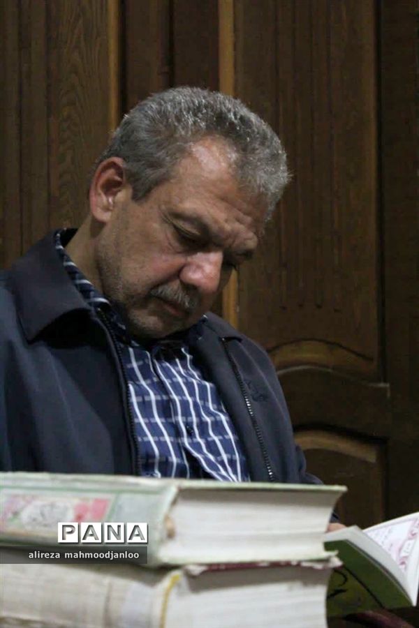 مراسم معنوی اعتکاف در گلوگاه