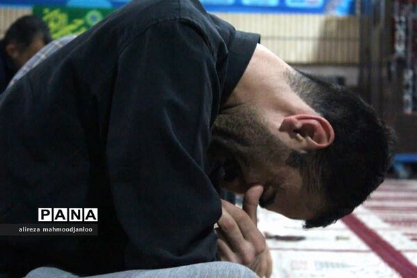مراسم معنوی اعتکاف در گلوگاه