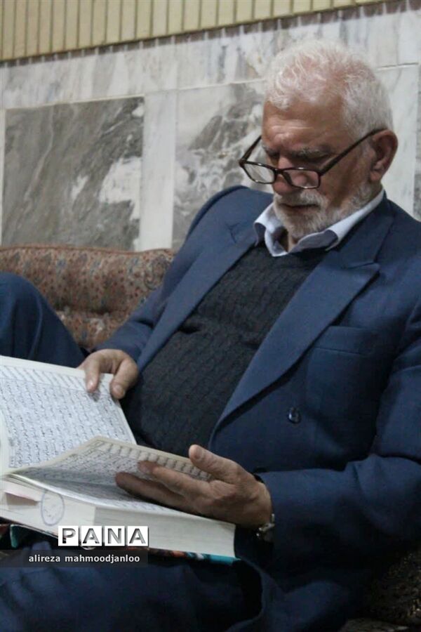 مراسم معنوی اعتکاف در گلوگاه